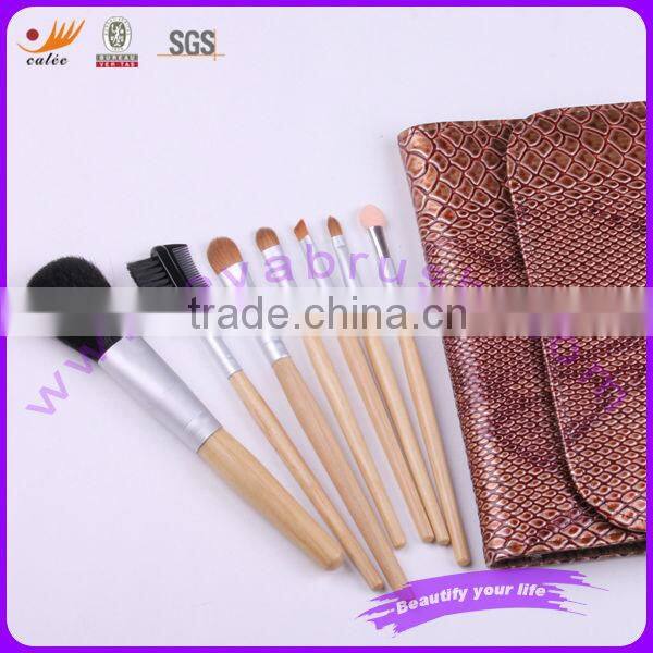 Fashionable Cosmetic Brush Travel Set 7 piece