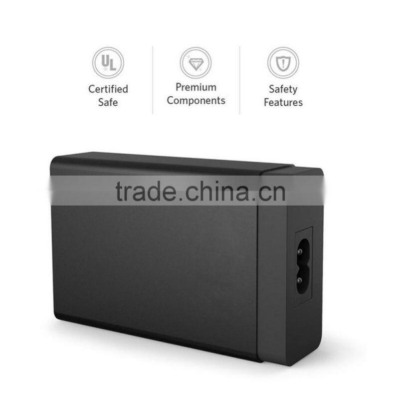 Wholesale Cell Phone Charger 5 ports usb travel charger portable With US EU plug