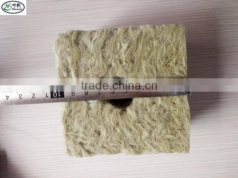 High Quality Basalt Fiber Materials Gardening & Hydroponics System & Insulation Rockwool Cubes Rockwool Board
