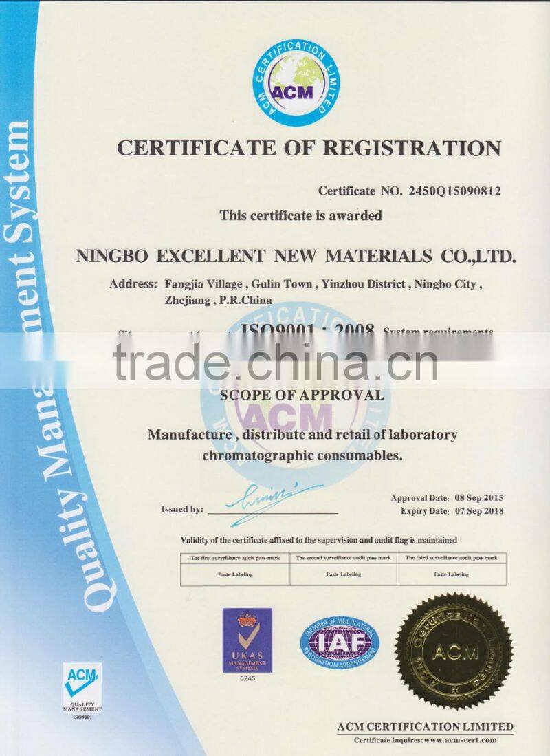 golden 8mm aluminum caps for glass injection cartridges