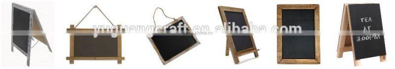 cheap 8 inch tabletop wooden easel blackboard legno lavagna