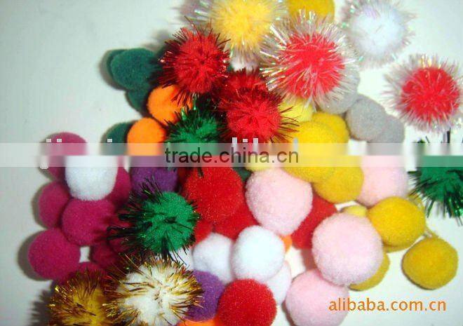 Colorful Handmade Craft Acrylic Pom