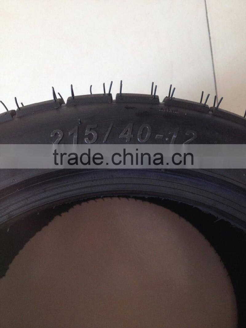 215/40-12 golf cart ATV go kart cart wheel tire lawnmower garden wheel