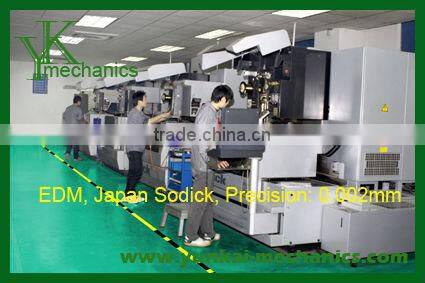 Stainless steel flange bracket, brass precision parts, precision machining center