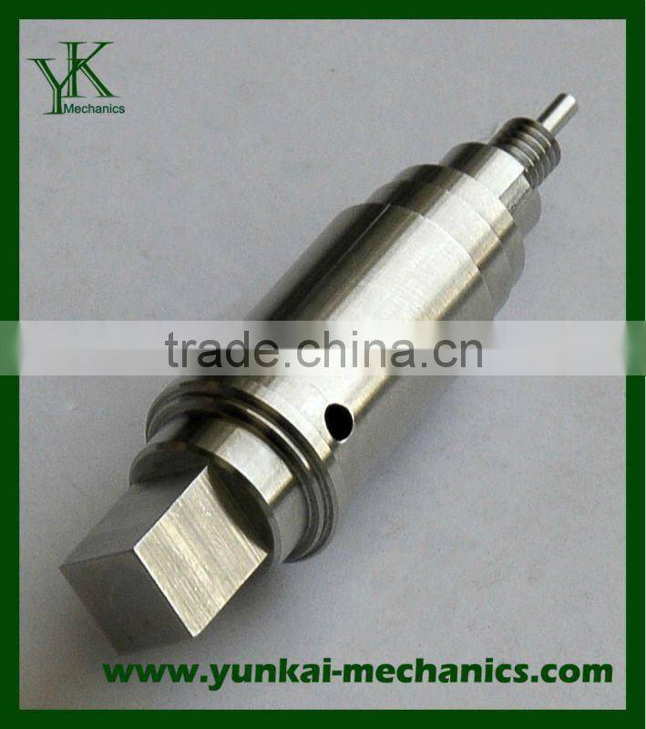 Precision stainless steel lead screw, electric water pump spare parts by cnc machining