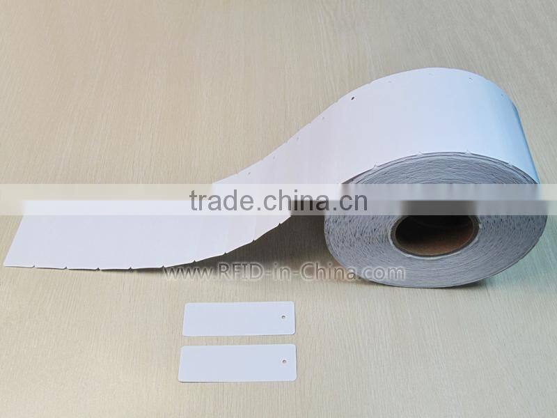 Hot-sale Paper roll rfid sticker for clothing