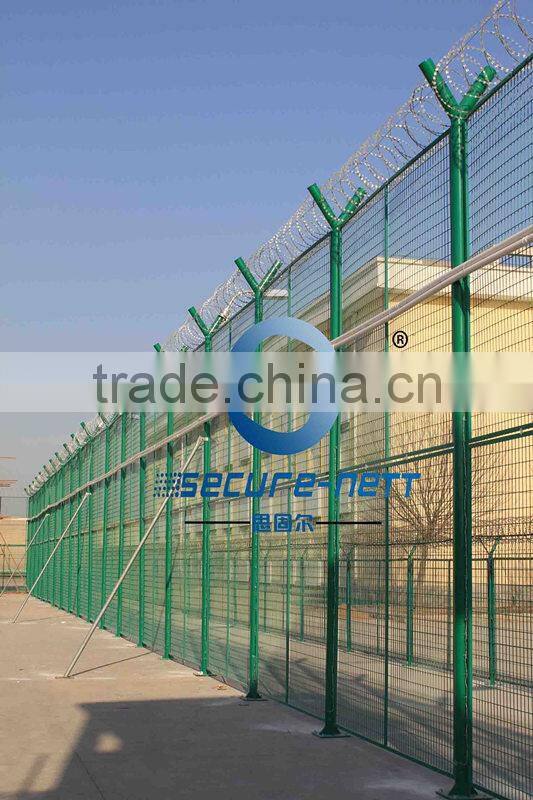 358 security fence prison mesh/high density mesh fence/Razor Wire Security Fencing