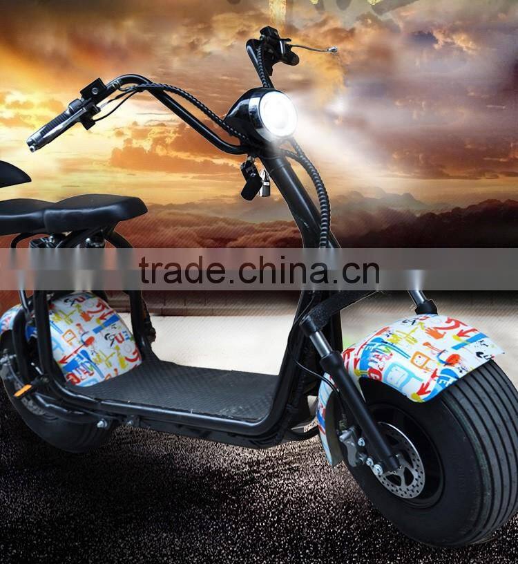 60V 12AH 1000 Watt Urban Electric Scooter Halley Mobility Scooter