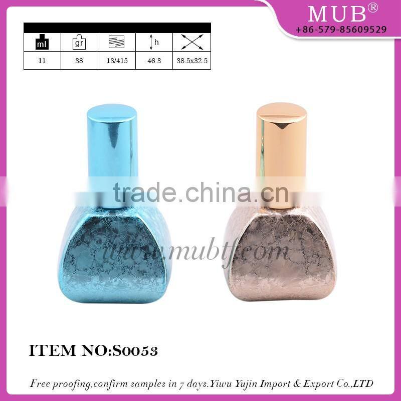 S0052 mini screw sprayer bottle glass bottle aluminum perfume bottle wholesale