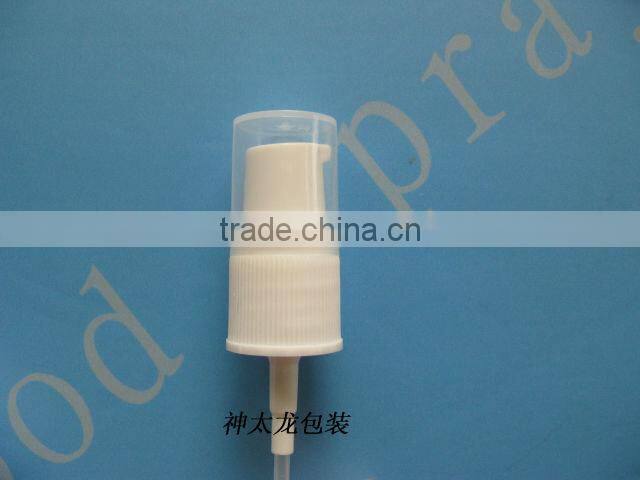 Cosmetic dispenser pump for foundation cream 18/410