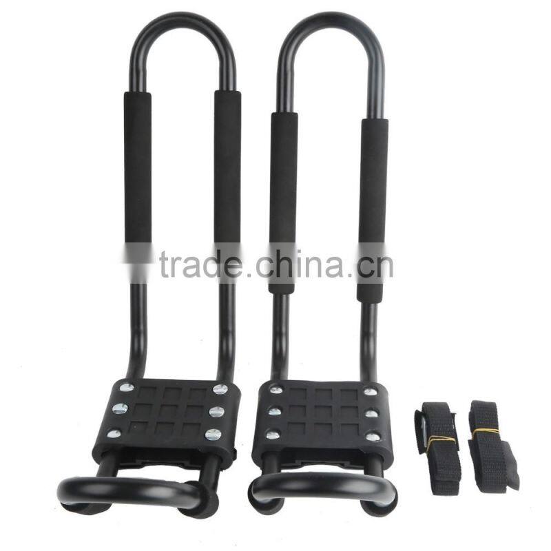 Snowboard Kayak Carrier Boat Canoe Surf Ski Board Roof Top Mounted Rack 2 Pairs