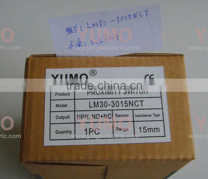 YUMO LM30-3015NCT inductive proximity switch sensor