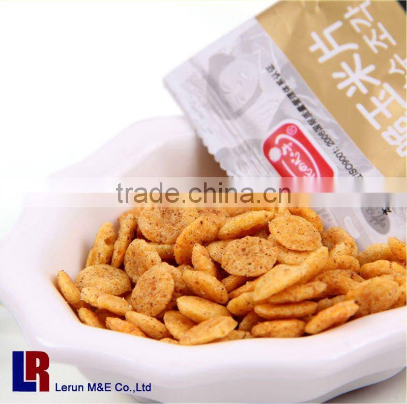 Double-screw extruder honey corn flakes machine