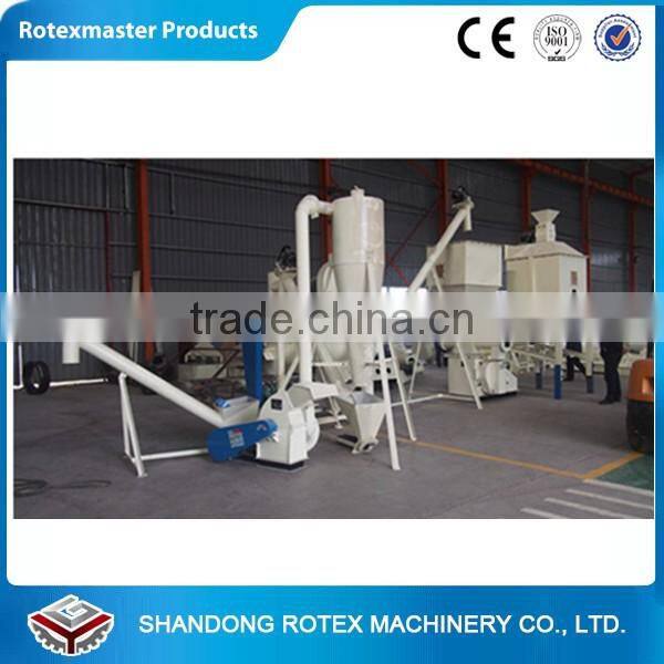 Complete feed pellet production line animal feed processing machinery