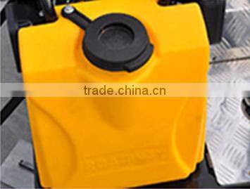 Driving type concrete finishing machine