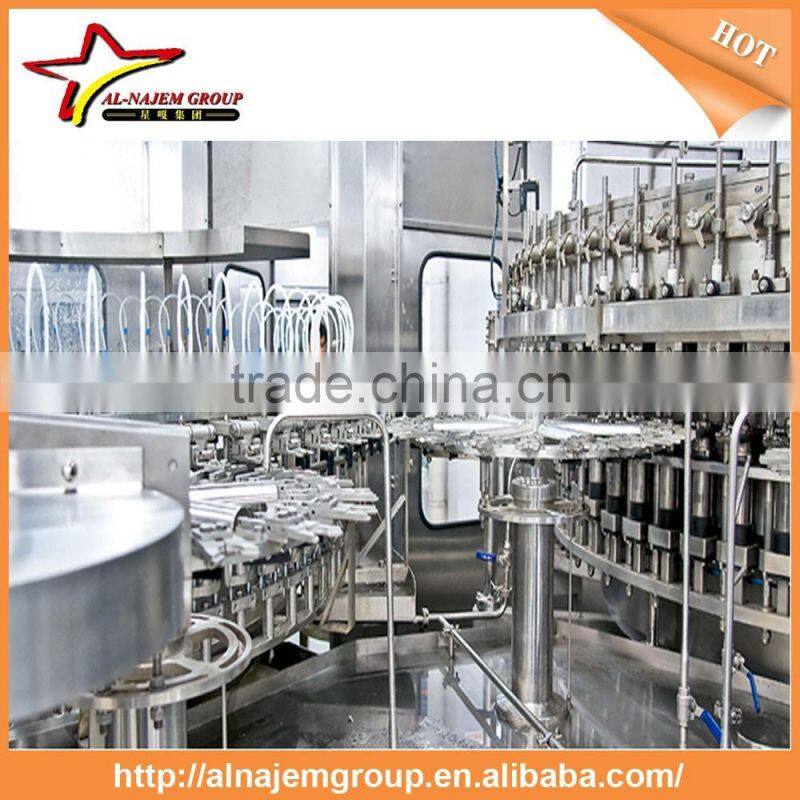 sparkling beverage filling production line washing pulp filling carbonated filling capping 4-1-1 monobloc