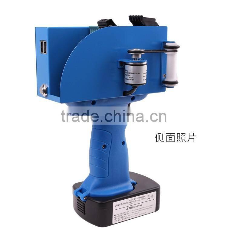 Newest Style AU-127c Hand-held Ink Jet Printer Can Print Production Date QR Code Bar Code Graphics