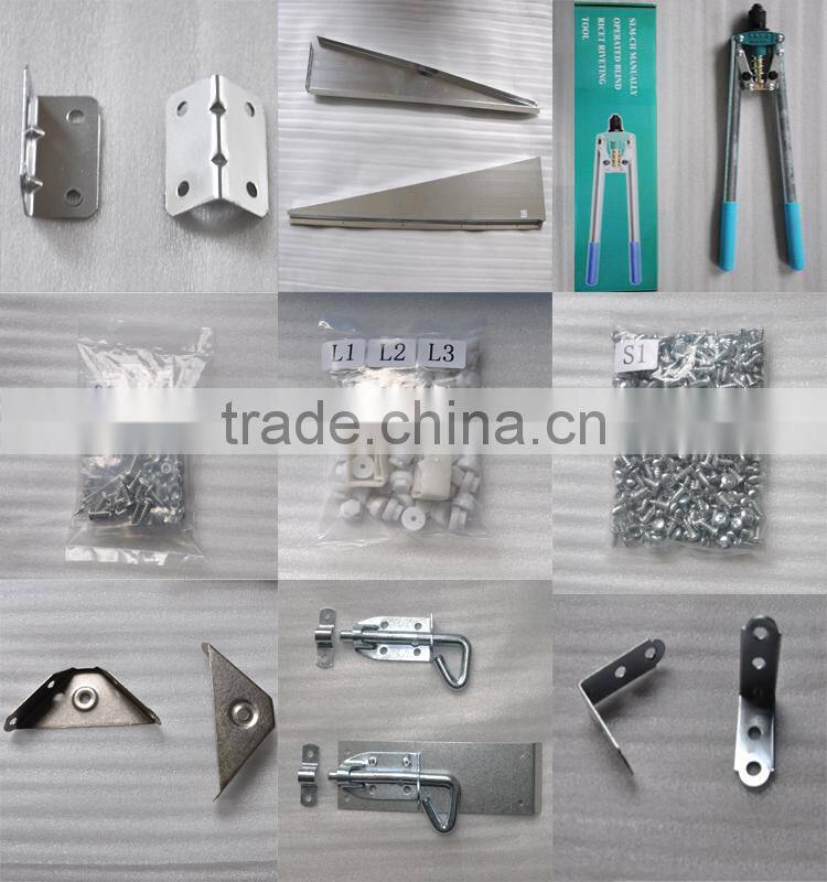 steel Garden Storage Box led light flower pot