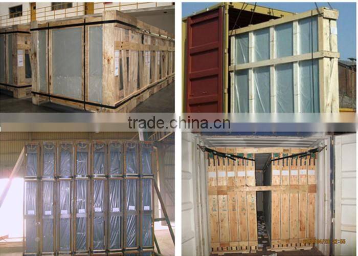 Aluminum framing folding insulating glass out door