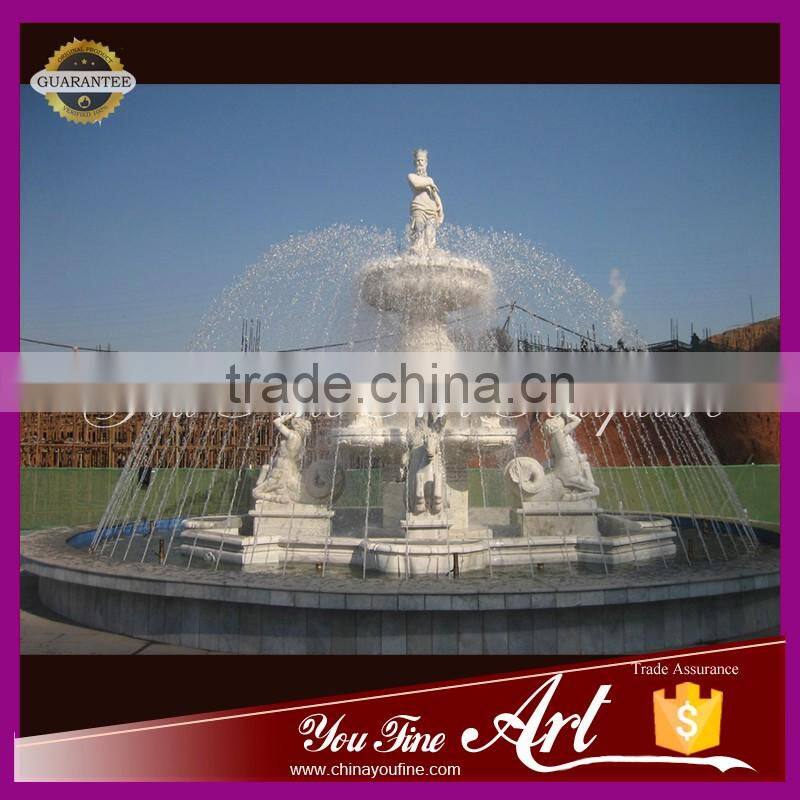 large decoration water fall fountain