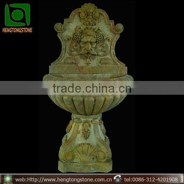 Outdoor Natural Stone Wall Fountain Cheap