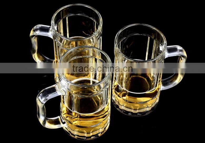 Thick, Decagonal, Dailyware 16 oz. Beer Mug (Set of3)