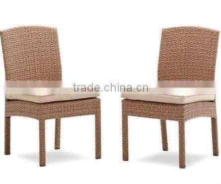 Sigma poly rattan furniture patio wicker chairs outdoor lounge chairs