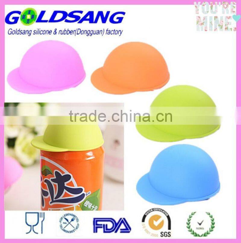 peak cap shape Coca bottle Silicone cup Cover