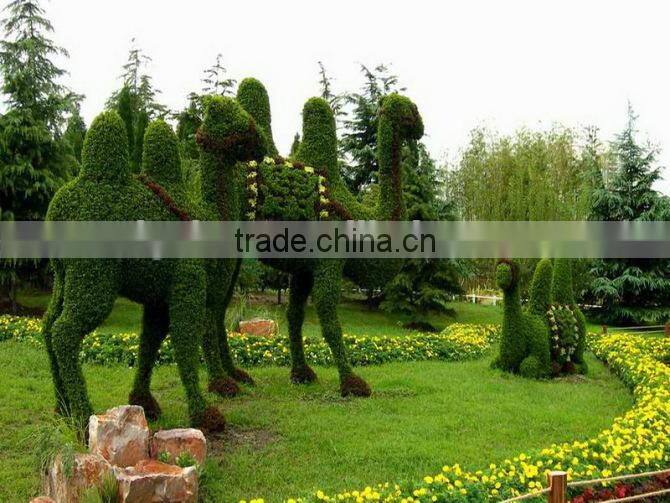 decorative huge size sculpture artificial plant statue design LGH15-06