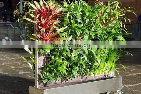 fake green plant wall manufacture decoration indoor fake flower plant wall