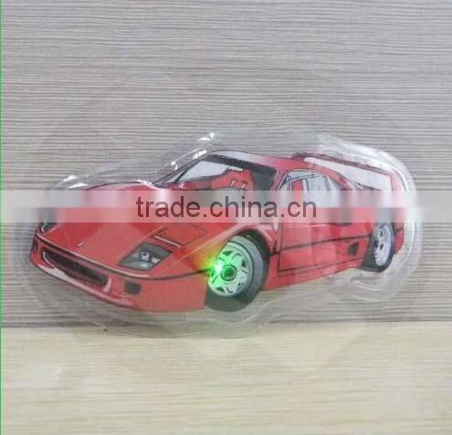 PVC+led Material and PVC led sticker Product Type custom pvc patch