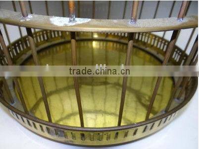 Vintage Beautiful Metal Large Hanging Bird Cage