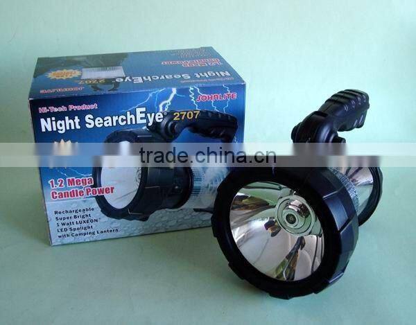 Rechargeable LED Spotlight With Camping Lantern