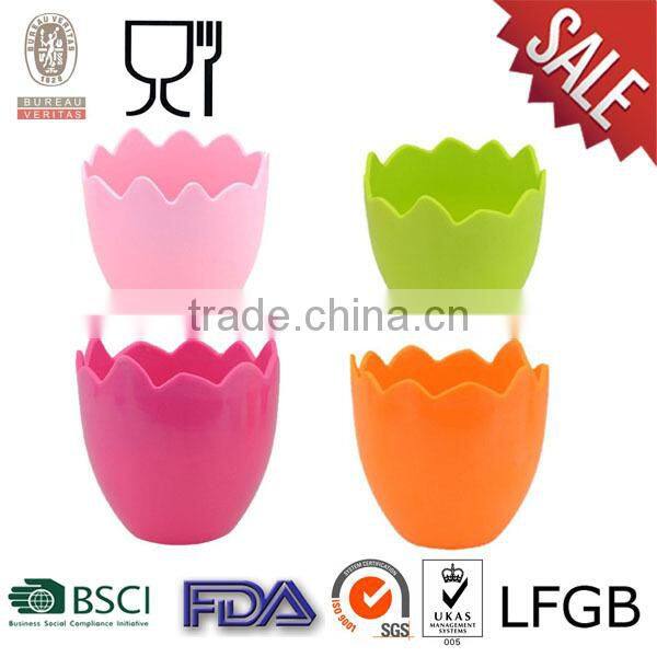 Melamine Flower Pot with orange color