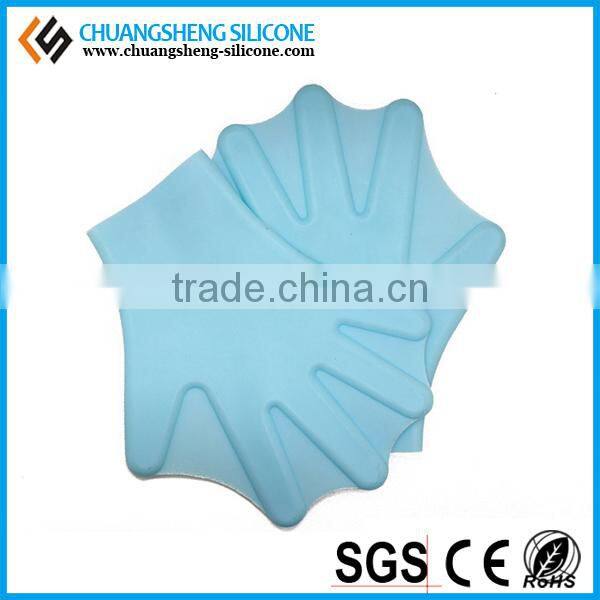SILICONE SWIMMING HAND WEBBED SWIMMING GLOVES