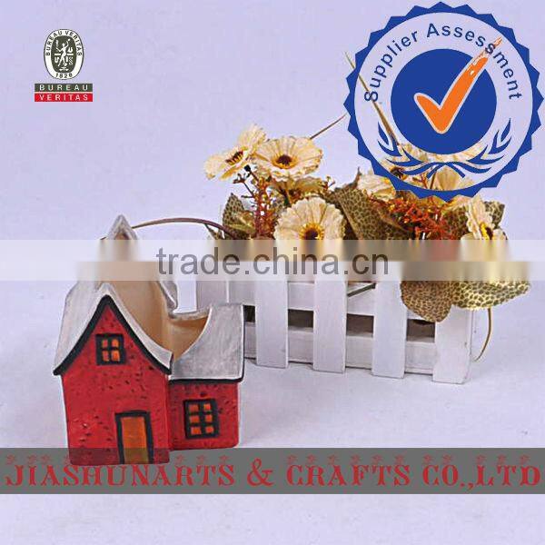 Red house Ceramic Pen Case