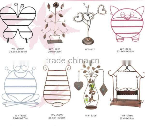 Jewelry Display Stand Storage Rack Bracelets Necklaces Earrings