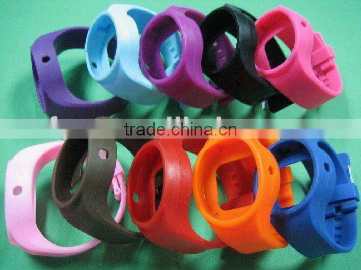 2013 silica gel belts for jelly watches silicone wrist watch bands