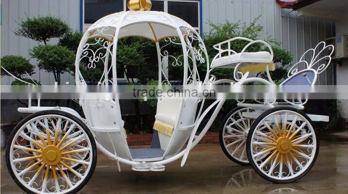 Royal horse carriage wedding horse equipment used cinderella pumpkin horse carriage(BG11-M058)