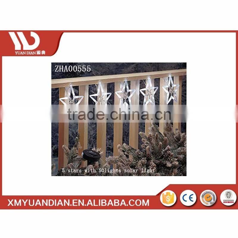 Wholesale Holiday Living Personalized Snowflakes Star Garden Solar Christmas Light Up Ornaments