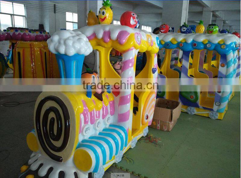 2015 amusement park supplies best-selling kids electric amusement train rides