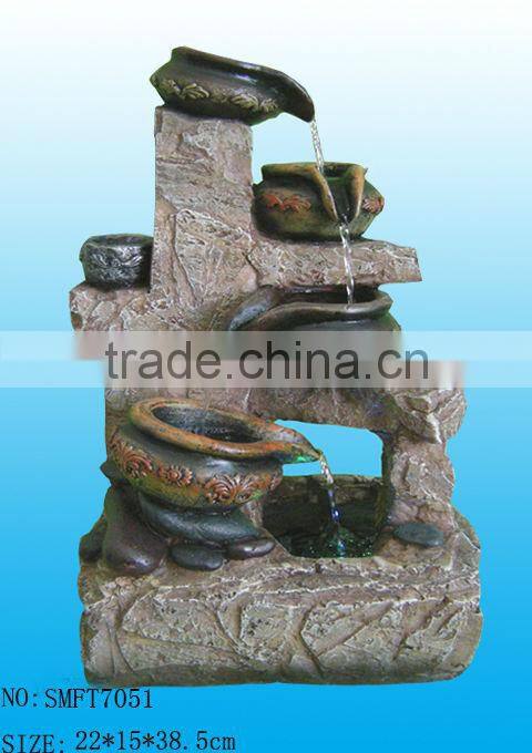 polyresin chinese decorative water fountains