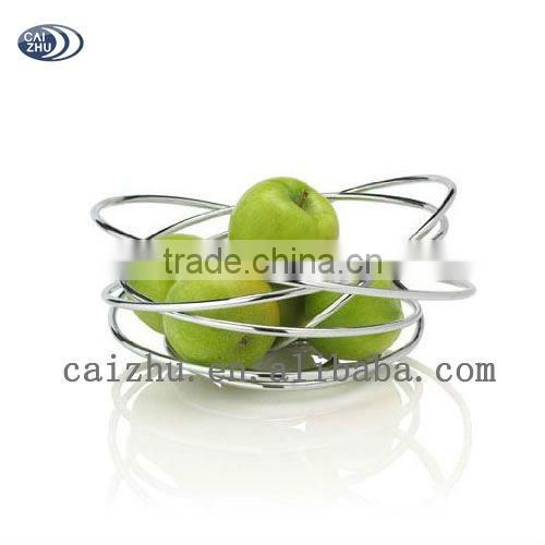 2016 Wholesale metal kitchen dry fruit bowl/fruit loop
