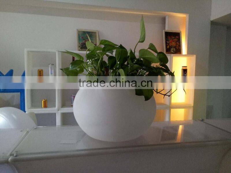 Foshionable outdoor waterproof led display led flower pot for party