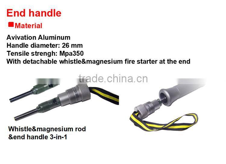 Wilderness Survival Kit for Self-Driving/Essential Survival Kit/Outdoor Multifunction Shovel saw flashlight axe knife ice-axe