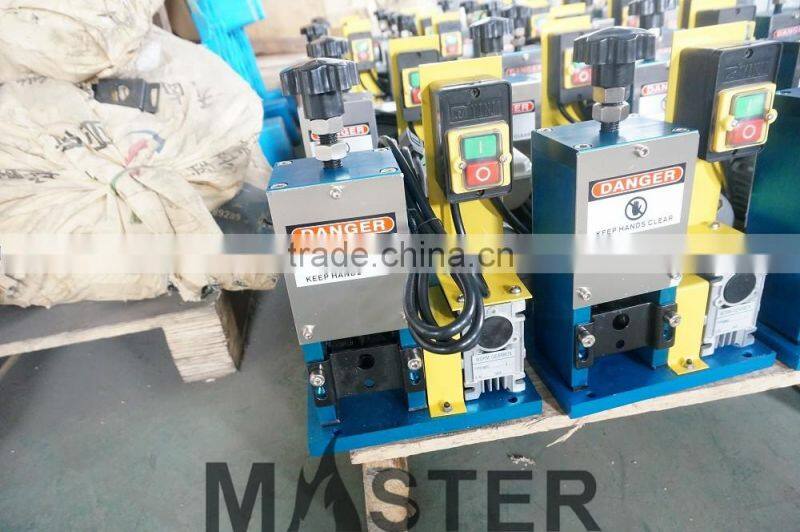 MASTER used Wire drawing peeling machine for scrap cable copper machine/wire stripper(AWS-25)