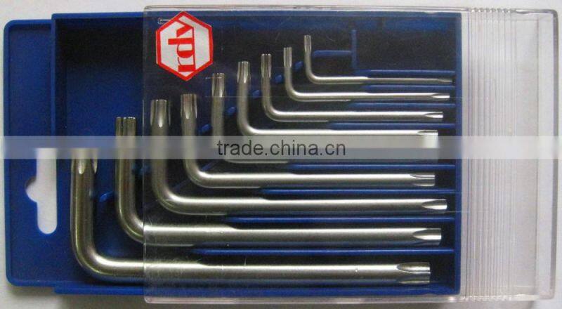 Hand tools 7pcs Allen T Handle Hex Key Wrench set