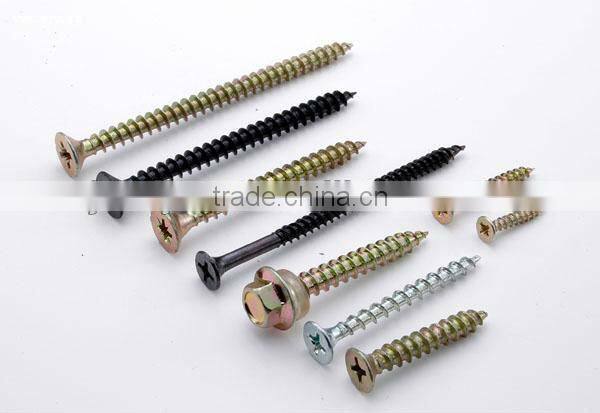 Black drywall screw, gypsum board drywall screw with factory price