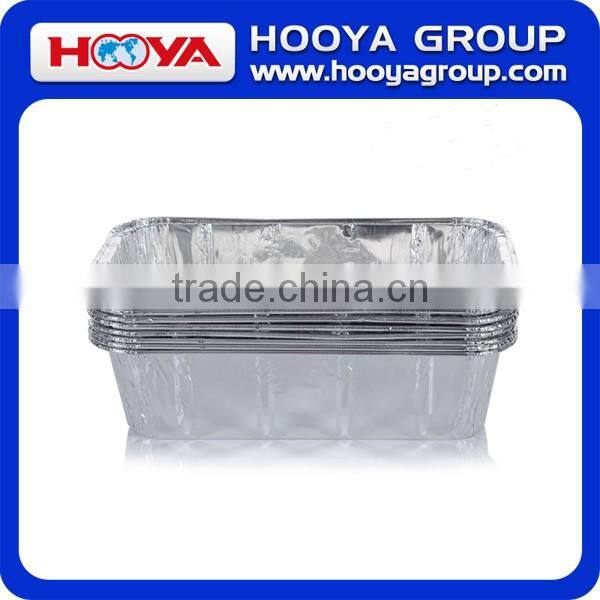 10pcs Square Disposable Aluminum Foil Pans Food Storage Containers Bakeware Pans with Lids