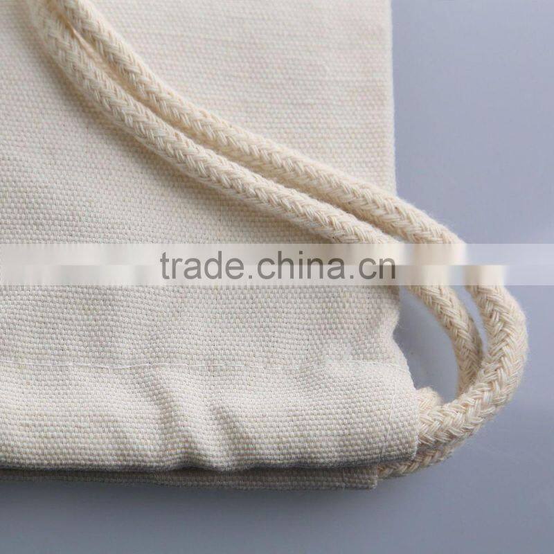 Organic Cotton Drawstring Bag Drawstring Backpack